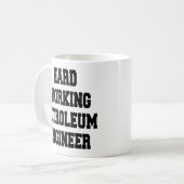懸命工務石油技術者 コーヒーマグカップ (正面左)