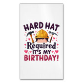 懸命帽子が必要だ私の誕生日c マグネット名刺 (正面縦)