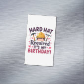 懸命帽子が必要だ私の誕生日c マグネット名刺 (インサイチュ)