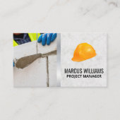 懸命帽子 | レンガ層 名刺 (正面)