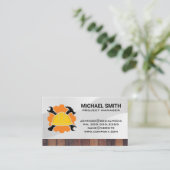 懸命帽子 | レンチ・ハンマー | 建築 名刺 (スタンド正面)