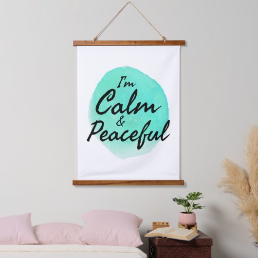 懸命感動的労働者にとって良い雰囲気 吊り下げ型タペストリー (寝室)