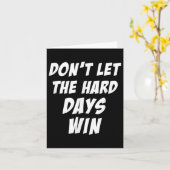 懸命日にジムやる気を起こさせるの仕事を任せろ カード (黄色い花)