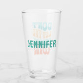 懸命日の獲得 タンブラーグラス (裏面)