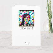 懸命時間を通る友人のサポート シーズンカード (裏面)