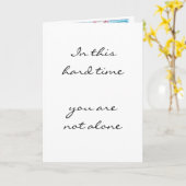 懸命時間 カード (黄色い花)