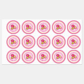 懸命漬け赤ビート玉缶 ラベル (シート)