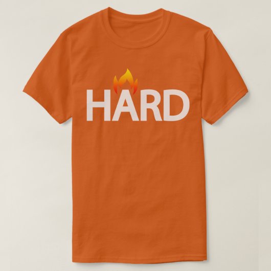 懸命芸術的文字デザイン Tシャツ (デザイン正面)