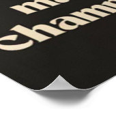 懸命訓練はチャンピオンになる。 ポスター (角)