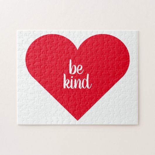 懸命難しい赤無地の色チャレンジング ジグソーパズル (横)