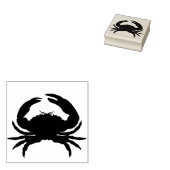 懸命 – カニ – ゴム印_数々の色_インク ラバースタンプ (押印)