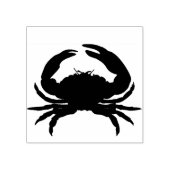 懸命 – カニ – ゴム印_数々の色_インク ラバースタンプ (インプリント)