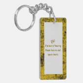 懸命 キーホルダー (正面左)