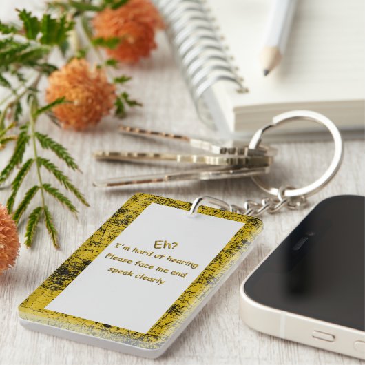 懸命 キーホルダー (正面右)