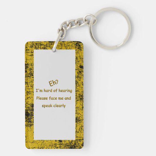 懸命 キーホルダー (裏面)