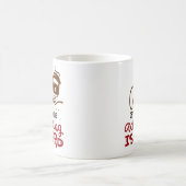 懸命 コーヒーマグカップ (中央)
