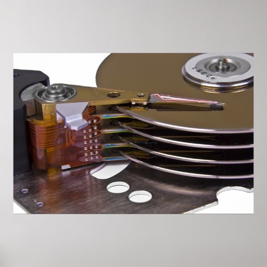 懸命・ディスク・ドライブの内部 ポスター (正面)