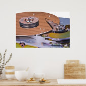 懸命・ディスク・ドライブの内部 ポスター (キッチン)