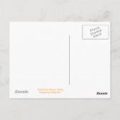 懸命at work – ディベアon digger ポストカード (裏面)