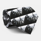 懸垂下降するタイ ネクタイ (ロール)