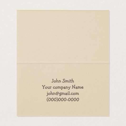 懸垂型 名刺 (内部フラット)