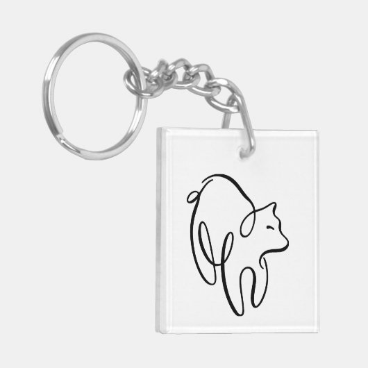 懸垂書熊 キーホルダー (正面左)