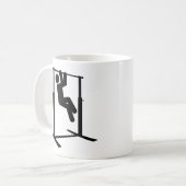 懸垂 コーヒーマグカップ (正面左)