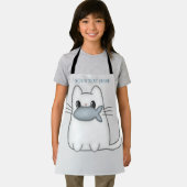 懸賞魚のかわいい猫 エプロン (インサイチュ)