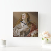 『懺悔のマグダラ』の壁掛け時計 スクエア壁時計 (ホーム)