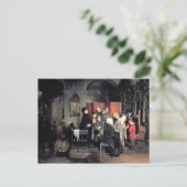 懺悔の前の1877年 ポストカード (スタンド正面)