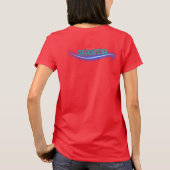 懺悔（使徒3:19）女性のTシャツ Tシャツ (裏面)