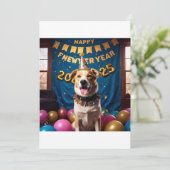 戌年賀年カード シーズンカード (スタンド正面)