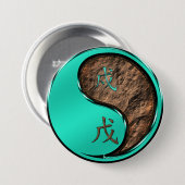戌年 缶バッジ (正面&裏面)