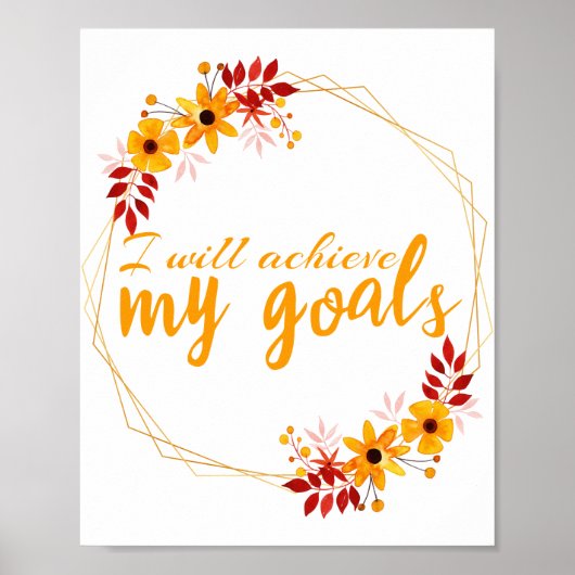 成やる気を起こさせる功の確認 ポスター (正面)