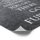 成やる気を起こさせる功・ゴール ポスター (角)