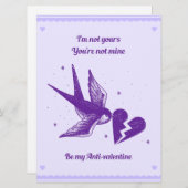 成为我的反情人节卡片 - 心碎 シーズンカード (正面/裏面)