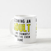 成人おもしろマグカップ コーヒーマグカップ (正面左)