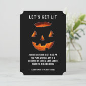 成人ハローウィンパーティ招待状 招待状 (スタンド正面)