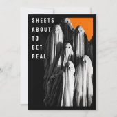 成人ハローウィンパーティ招待状 招待状 (正面)