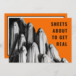 成人ハローウィンパーティ招待状 招待状