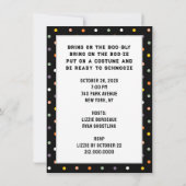 成人ハローウィンパーティ 招待状 (裏面)