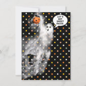 成人ハローウィンパーティ 招待状 (正面)