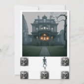 成人ハローウィンパーティ 招待状 (裏面)