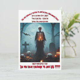 成人ハローウィンパーティ 招待状