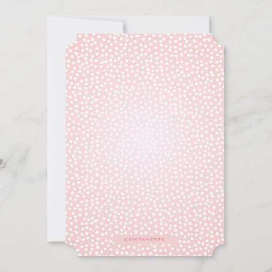 成人フローラ誕生日招待状任意の年齢マイルストーン 招待状 (裏面)