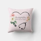 成人介護者ナースホームヘルスケア装飾用クッション クッション (裏面)