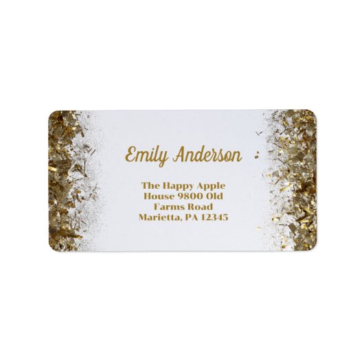 成人合同誕生日パーティー | ホワイトゴールド ラベル (正面)