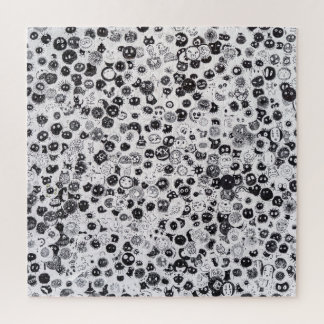 成人向けの不可能な白黒パズル ジグソーパズル