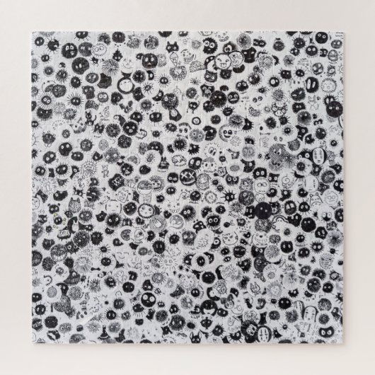 成人向けの不可能な白黒パズル ジグソーパズル (縦)