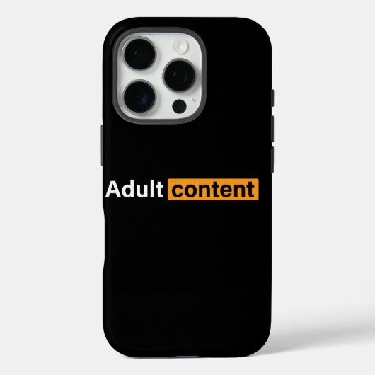 成人向けコンテンツ大人おもしろい向けTシャツ Case-Mate iPhoneケース (裏面)